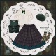 Miss Point Frame Cat Daily Vest and Skirt(Reservation/Full Payment Without Shipping)